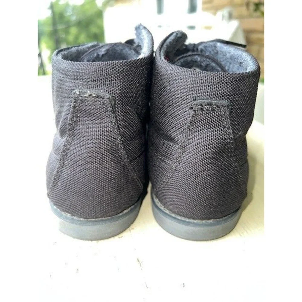 Adidas Ransom Black Canvas Laced Ankle Mid-Cut Moc Boots Men's Sz 10M